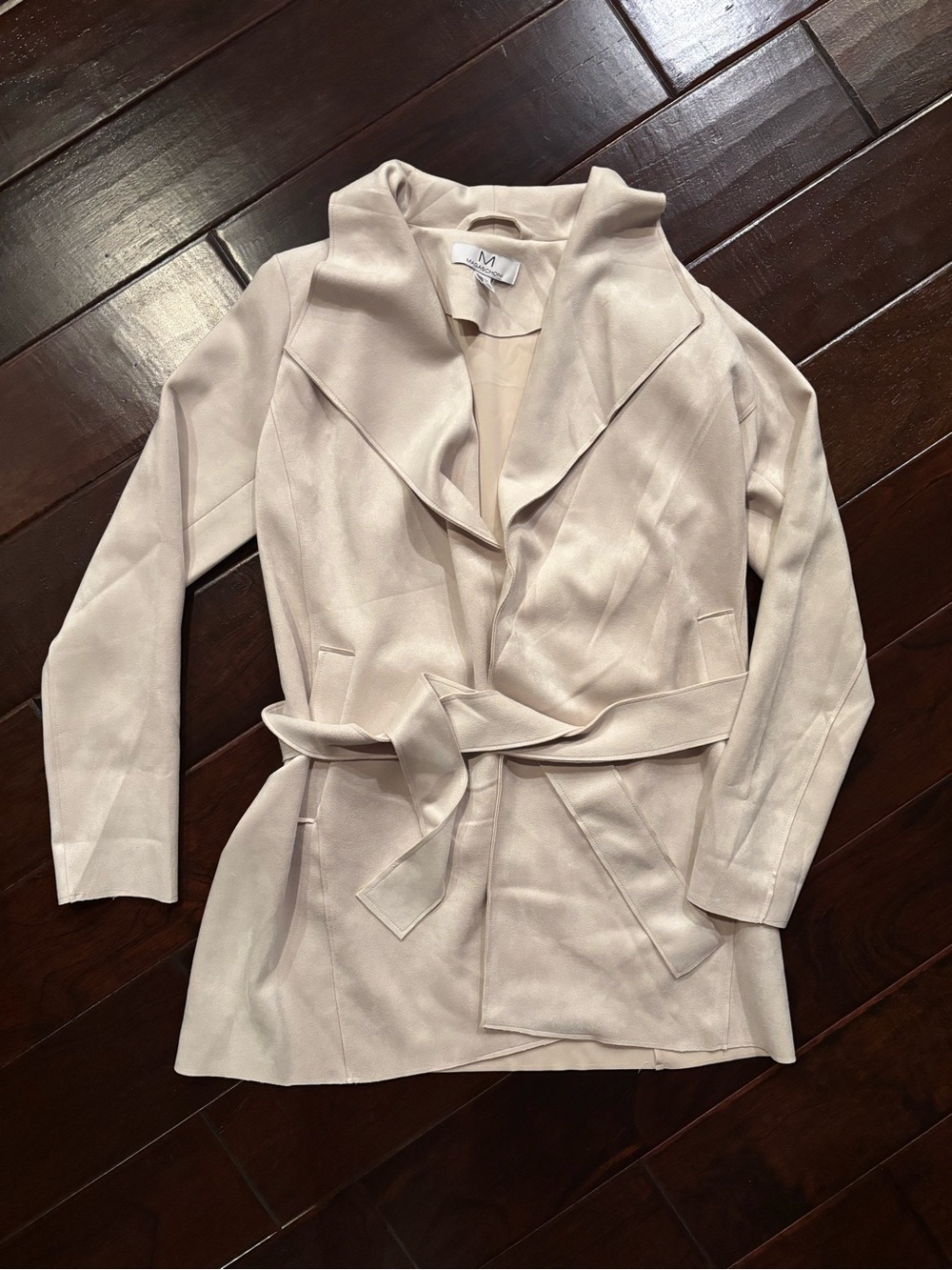 Magaschoni Belted Wrap Coat - Size XS